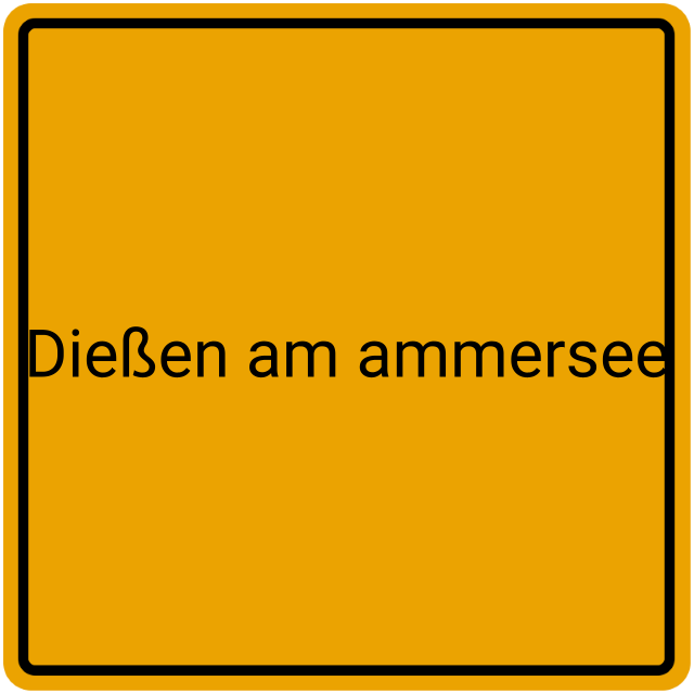 Meldebestätigung Dießen am Ammersee